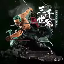 Zoro Three Sword Style Figure | One Piece PVC Collectible Statue