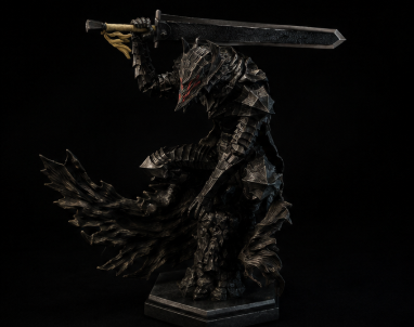 23CM Guts Berserker Armor Figure | Berserk PVC Collectible Statue