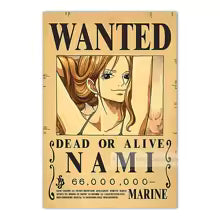 One Piece Wanted Posters | Vintage Anime Wall Art Collection