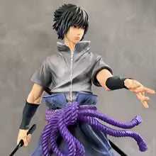 22cm Naruto & Sasuke Battle Figure – Naruto Shippuden Collectible Statue