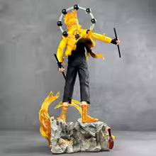 22cm Naruto & Sasuke Battle Figure – Naruto Shippuden Collectible Statue